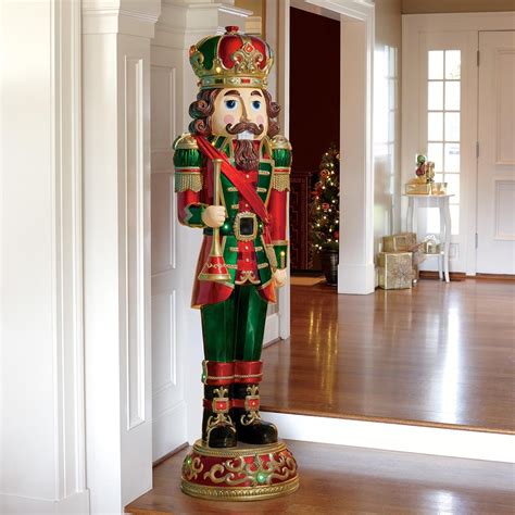 View our outdoor light up Christmas decoration and be inspired. . Nutcracker 6ft tall costco
